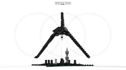 Mini Size T-3C Delta class imperial shuttle : Rogue One
