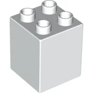 Duplo Brick 2 x 2 x 2 / White