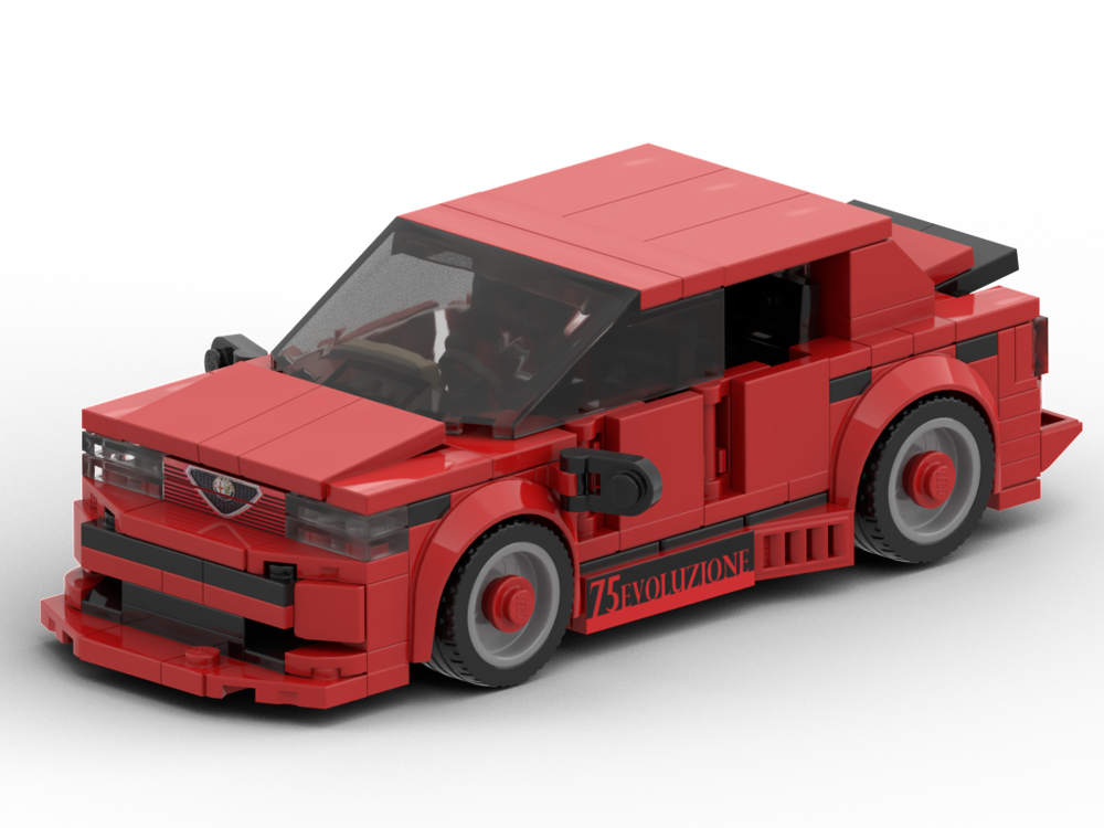Lego Alfa Romeo 75 Evoluzione Stud8