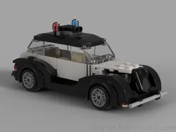 Vintage Police Cruiser