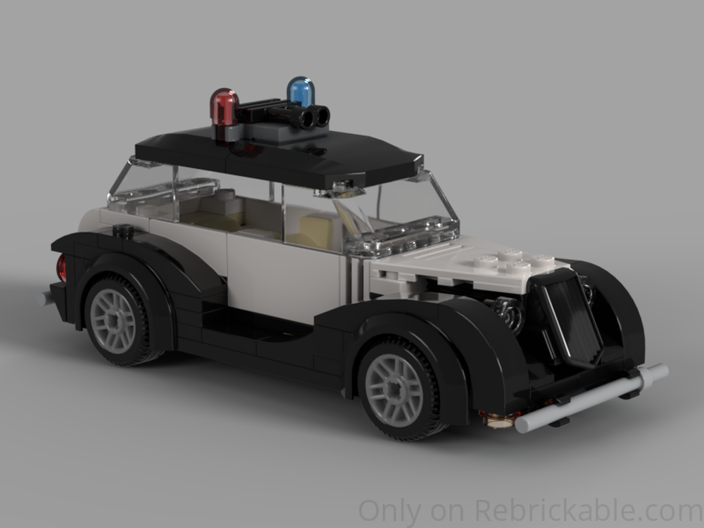 Lego Vintage Police Cruiser