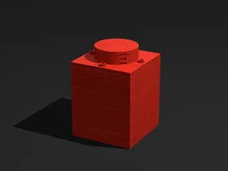 1x1 Brick 1:6 Scale