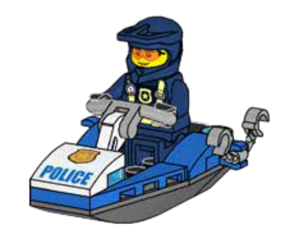 Lego Water Police Water Scooter