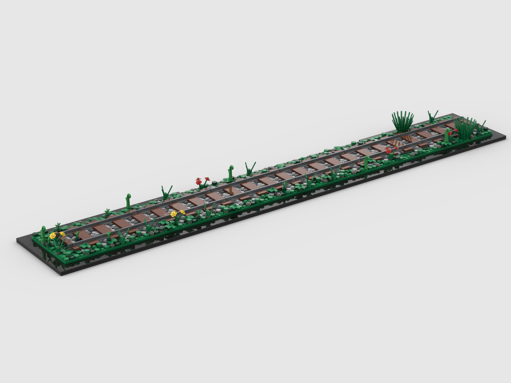 Lego Train Display Board