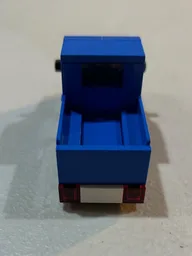 Small blue pickup