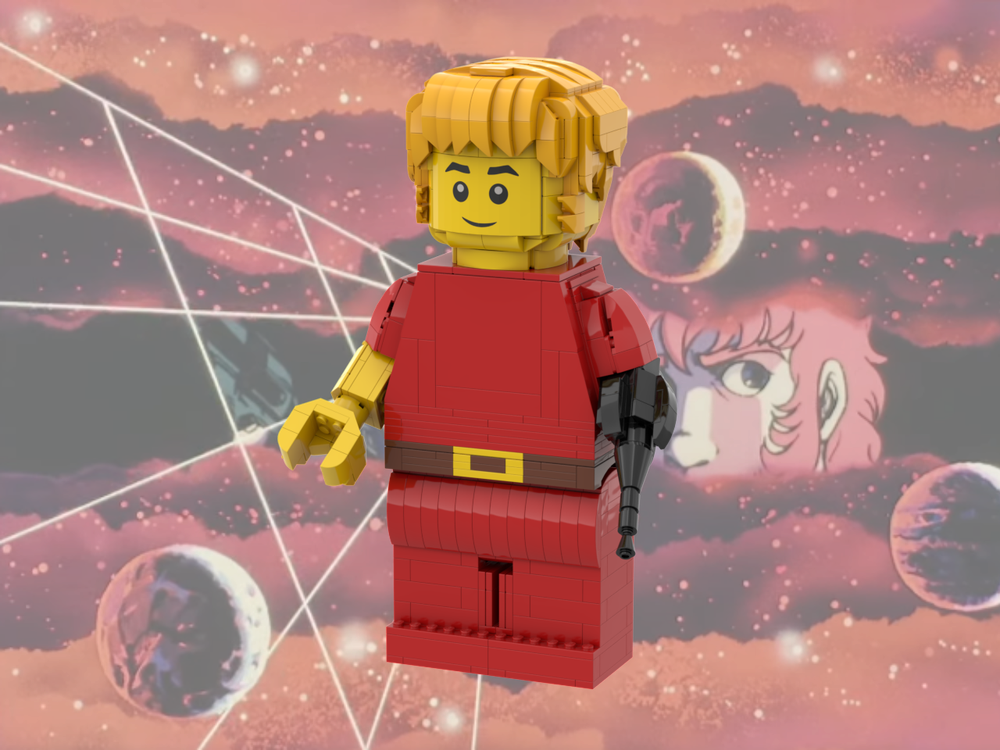 Lego Maxifig Cobra from "Space Adventure Cobra"