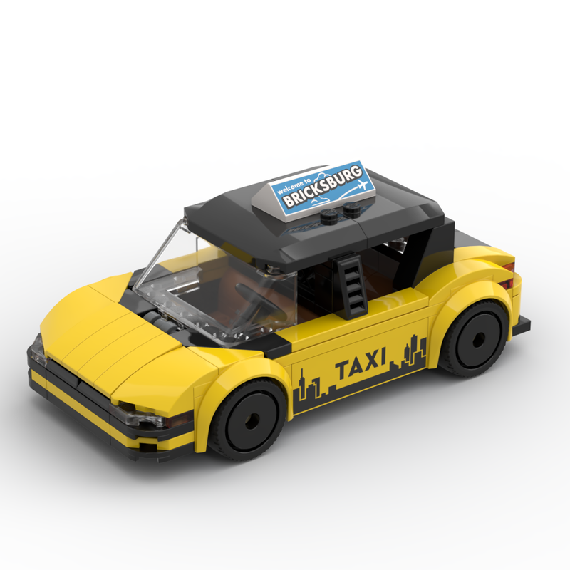 Lego 60487 Taxi, 8 stud wide