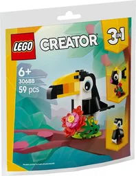 Tropical Toucan paper bag / polybag