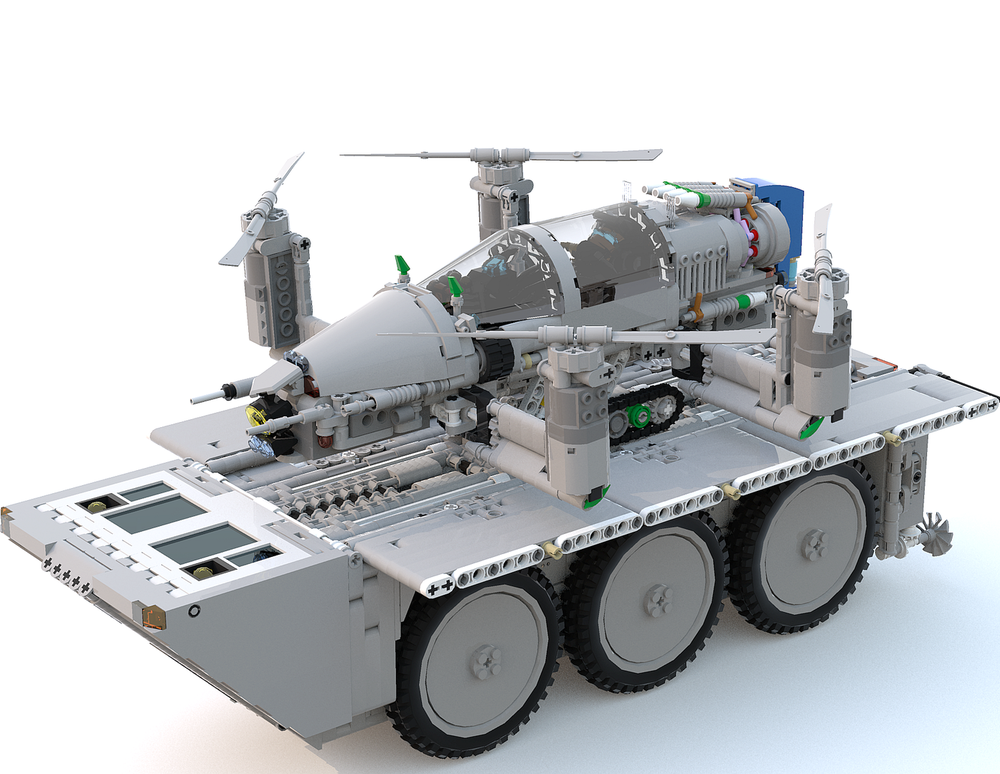 Lego Robotic Rotorcraft Carrier