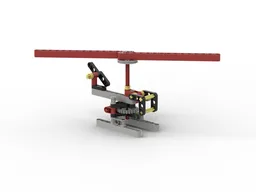 Lego Technic for kids - Worm gear design - HELICOPTER