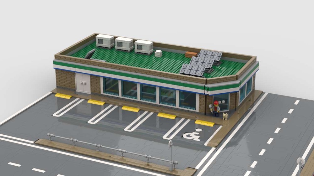 Lego Road Side Convenience Store (Family Mart)