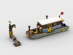 Large Houseboat with Dock - 31093