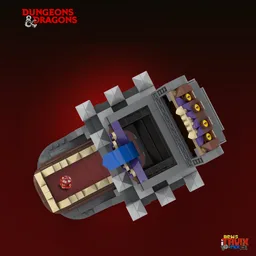 Mimic DnD Dice Tower