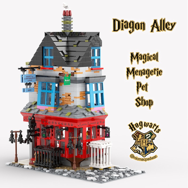 Lego Magical Menagerie Diagon Alley Pet Shop