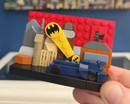 Gotham Skyline TV insert