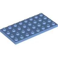Plate 4 x 8 / Medium Blue