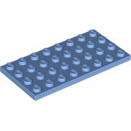 Lego Plate 4 x 8 / Medium Blue