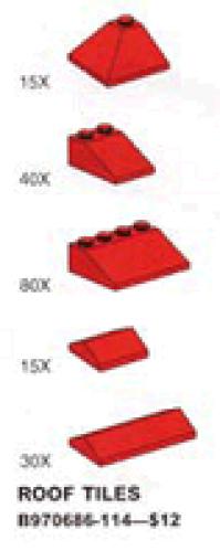 Lego Roof Tiles