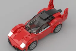 75899 Stunt rocket car