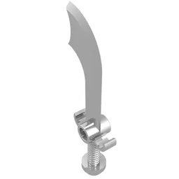 Weapon Sword / Scimitar / Chrome Silver