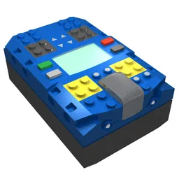 Hub, Scout Brick [Complete Assembly] / Blue