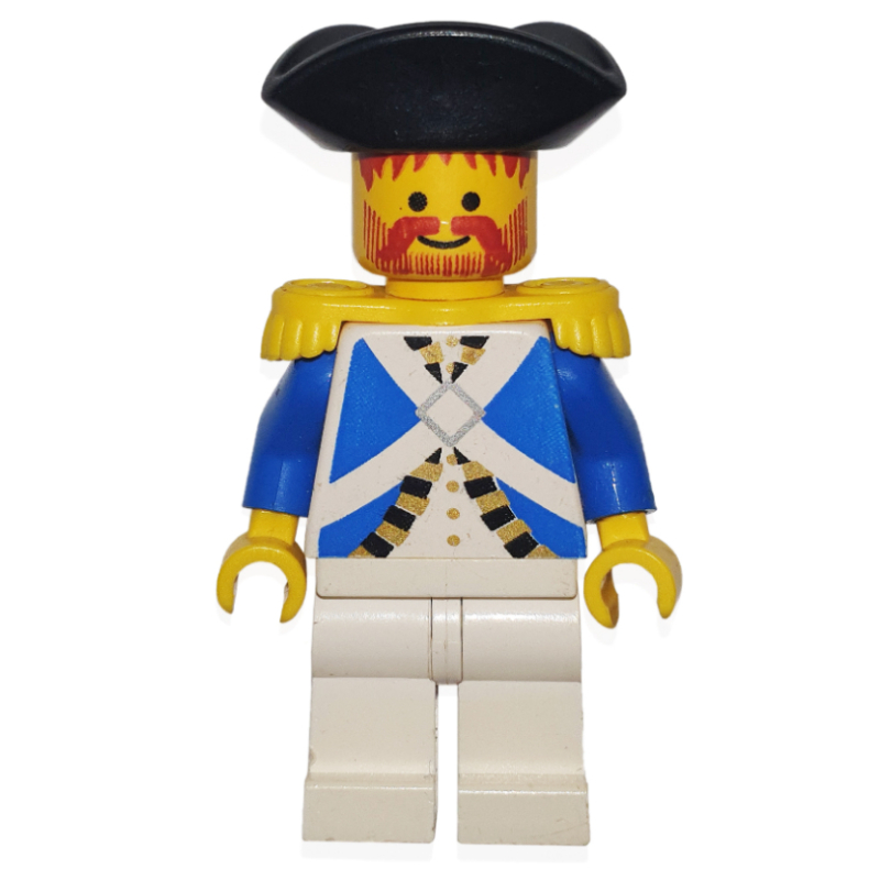 Lego Soldier (Imperial Soldier) - Yellow Epaulettes, 3626b