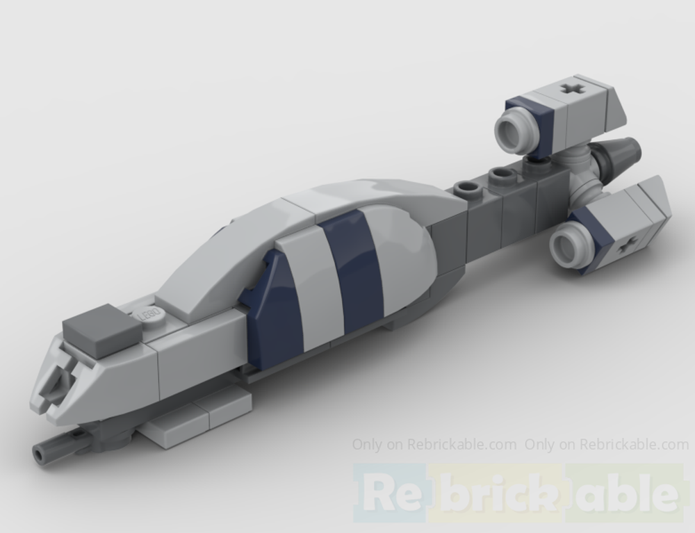 Lego Miniature Recusant (to-scale with Lucrehulk)