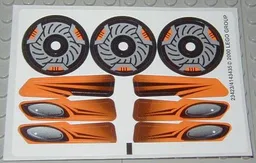 Sticker Sheet for Set 8516-1