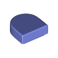 Lego Tile Round 1 x 1 Half Circle / Blue Violet