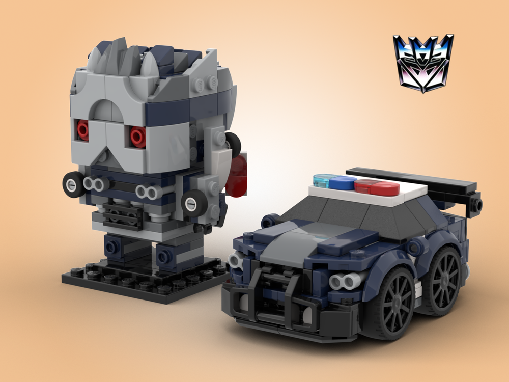Lego Barricade + Ford Mustang S550