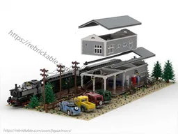 Large Train Station