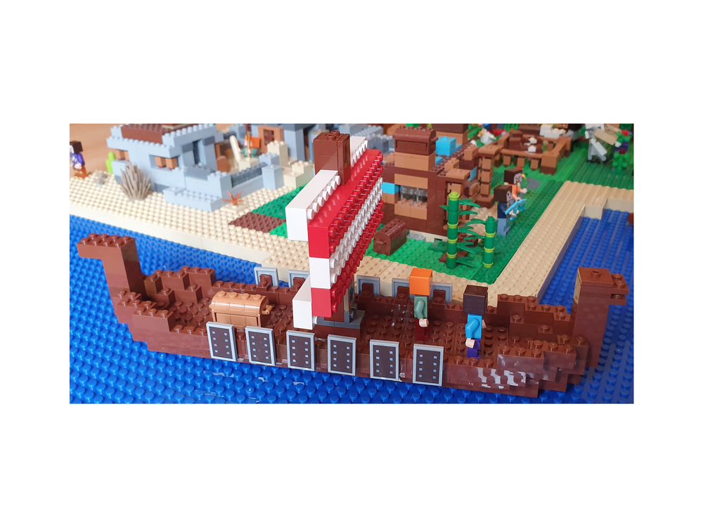 Lego MC Vikings ship