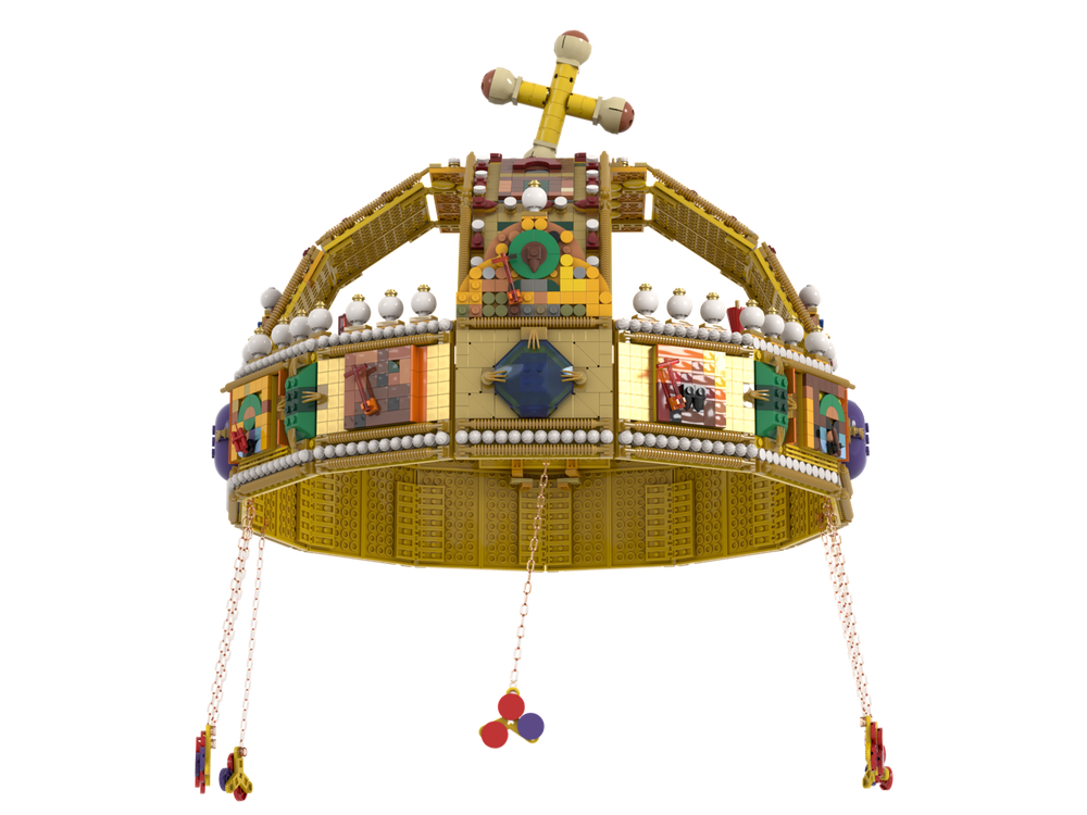 Lego Holy Crown of Hungary (Szent Korona, Sacra Corona). The Crown of Saint Stephen