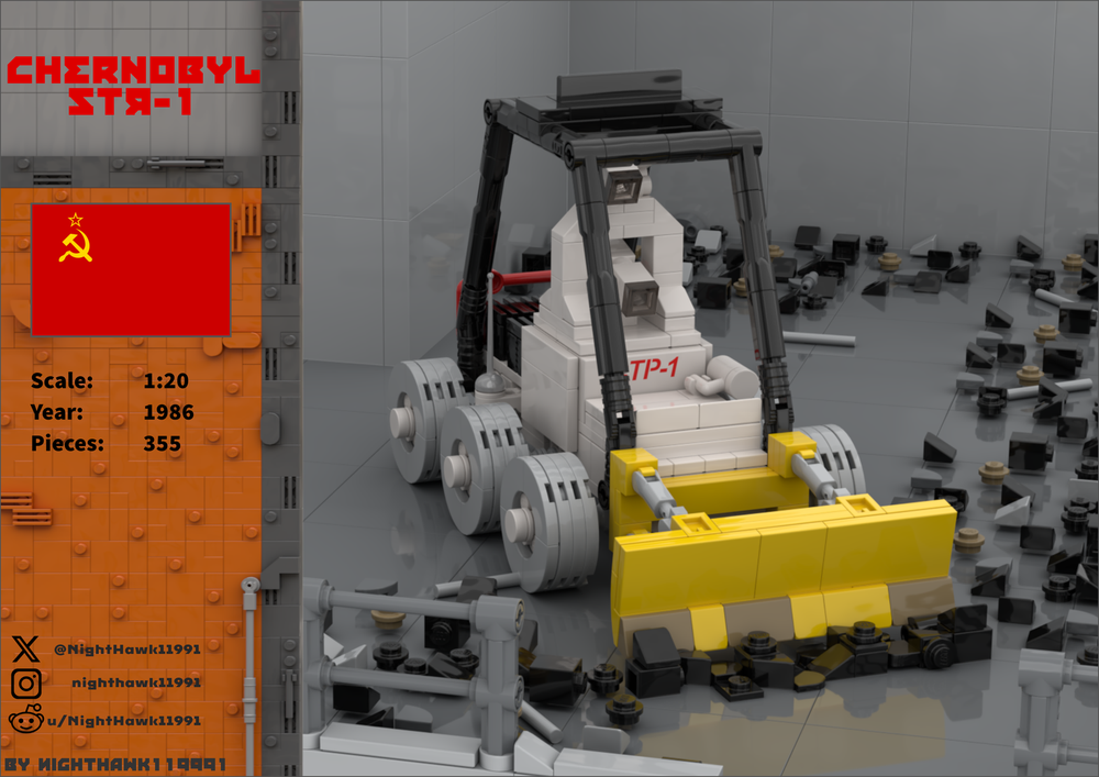 Lego Chernobyl RC STR-1 Collection