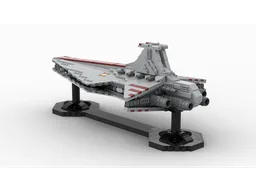 Venator-Class Republic Attack Cruiser with Stand