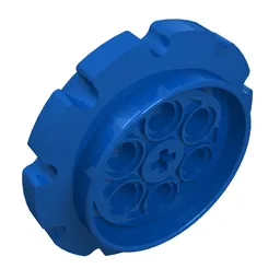 Technic Tread Sprocket Wheel Large 10 Tooth / Blue