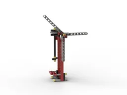 Lego Technic for kids - Worm gear design - Windmill