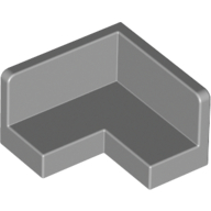 Lego Panel 2 x 2 x 1 Corner / Light Bluish Gray