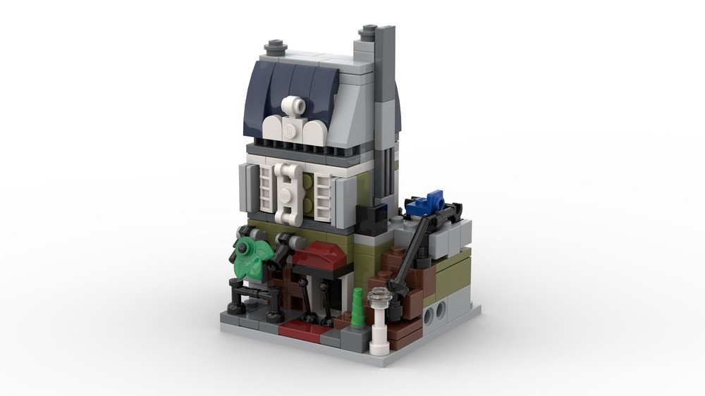 Lego Parisian Restaurant Mini Moduolar