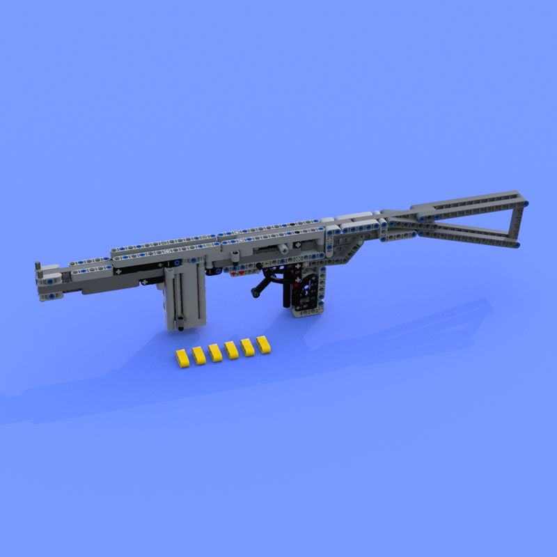Lego Assault Rifle IT REALY SHOOTS!!!