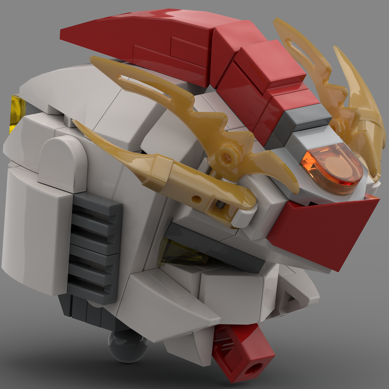 Lego Custom gundam head