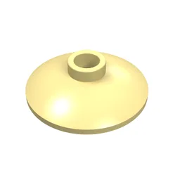 Dish 2 x 2 Inverted [Radar] / Light Yellow