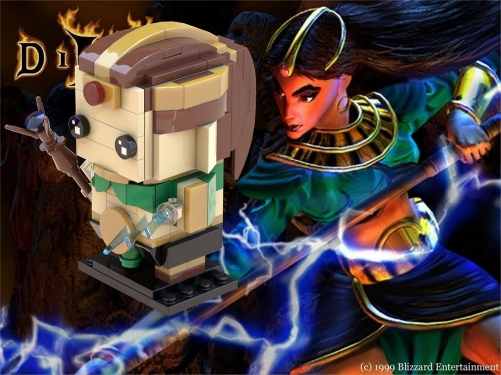 Lego Sorceress from Diablo® II