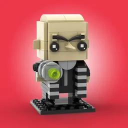 Despicable Me Gru MOC Brickheadz