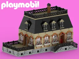 Lego 1900' victorian house - playmobil 5305