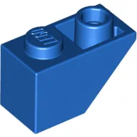 Brick Sloped Inverted 45° 2 x 1 / Blue
