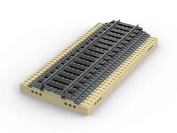 002 Ballasted Single Track Baseplate