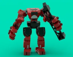 Red Hulk mech