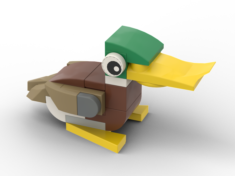 Lego Mallard duck