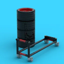 Tire Rack for 42077